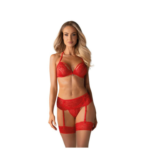 838-SEG-3 Ensemble 3 pcs - Rouge